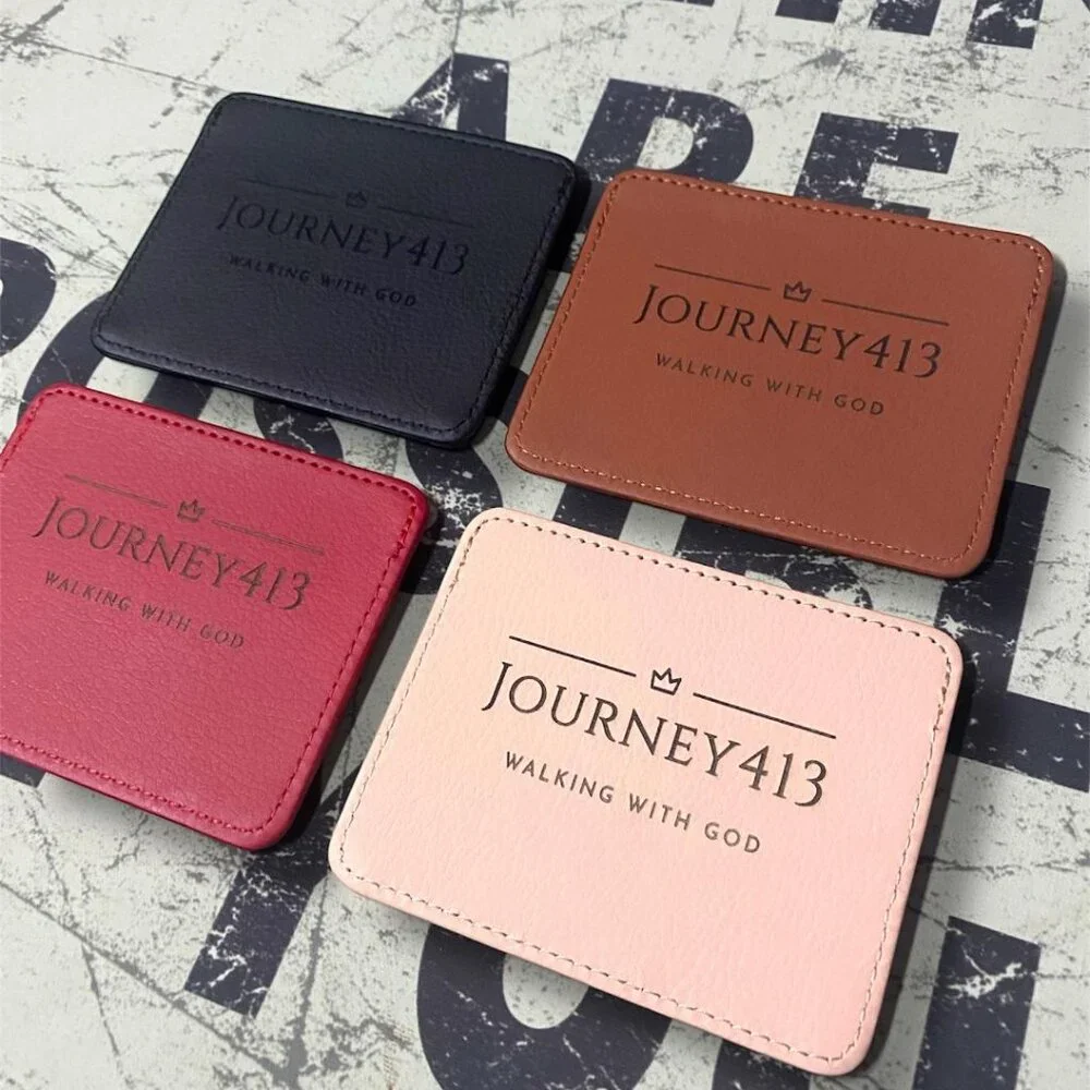NEW - JOURNEY413 LEATHER 4X3 CARD CASE WALLET 4 COLOR OPTIONS 1 (PC) - Picture 3 of 14